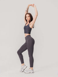 Basic Long High Waist Legging  by Profit Outfits