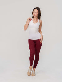 Basic Long High Waist Legging  by Profit Outfits