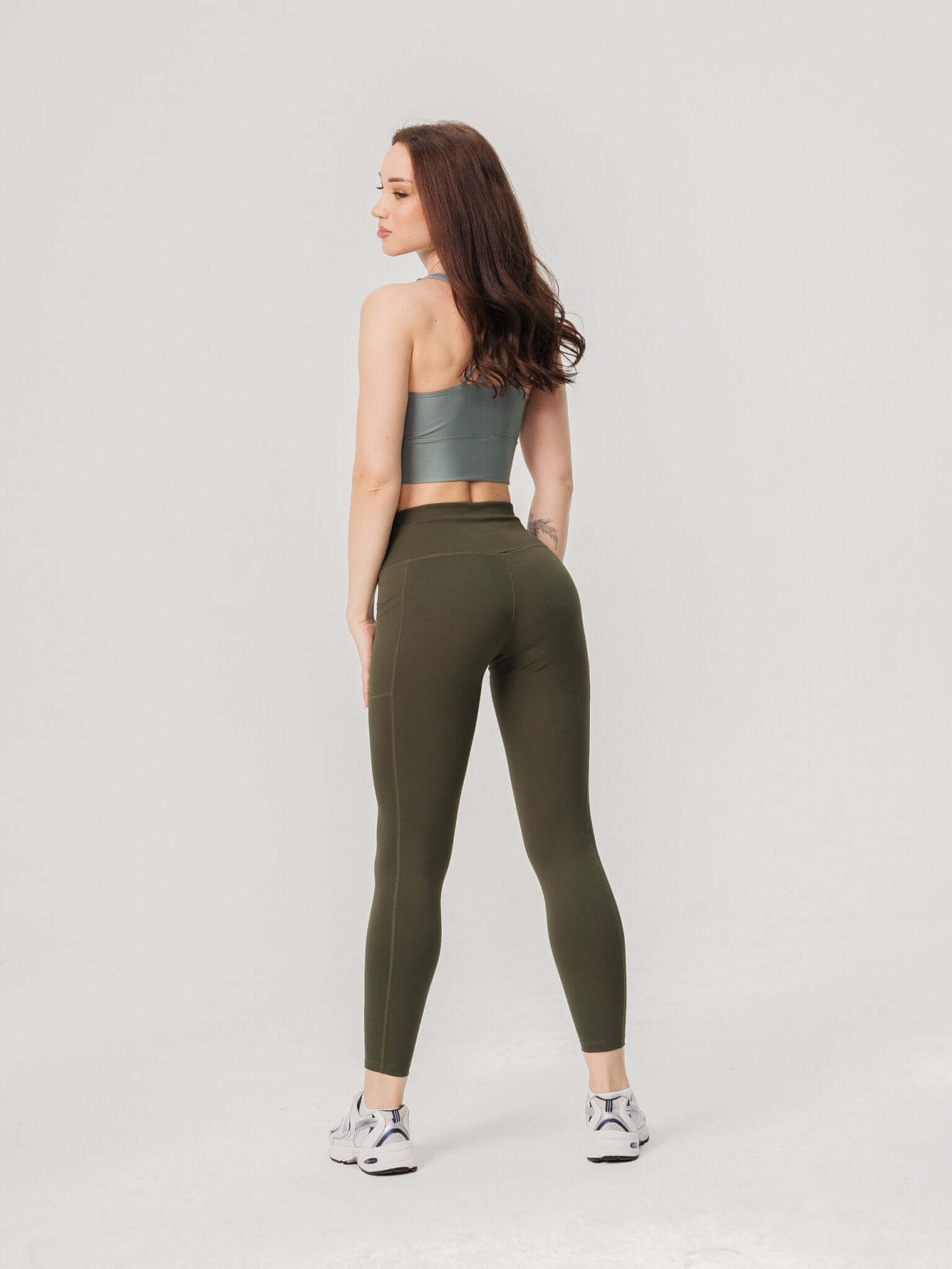 Basic Long High Waist Legging  by Profit Outfits