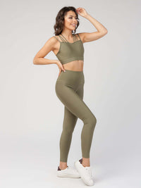 Basic Tummy Control Legging  by Profit Outfits