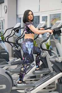 High Fashion Printed Legging  by Profit Outfits