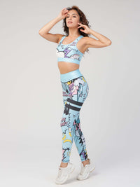 High Fashion Printed Legging  by Profit Outfits