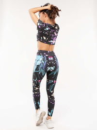 High Fashion Printed Sports Bra  by Profit Outfits