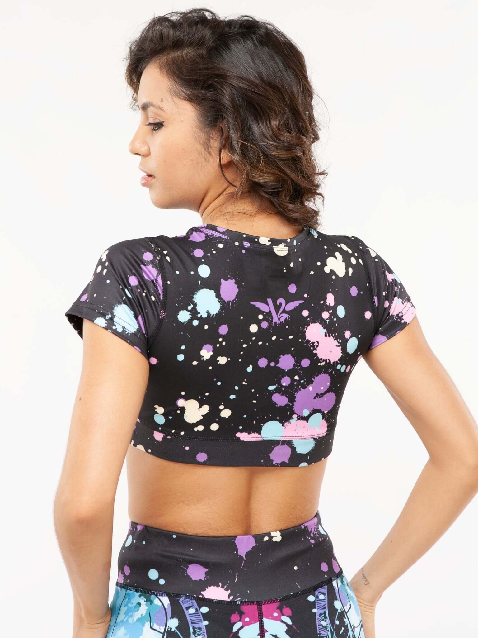 High Fashion Printed Sports Bra  by Profit Outfits