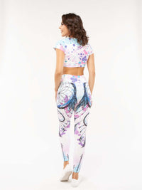 High Fashion Printed Sports Bra  by Profit Outfits