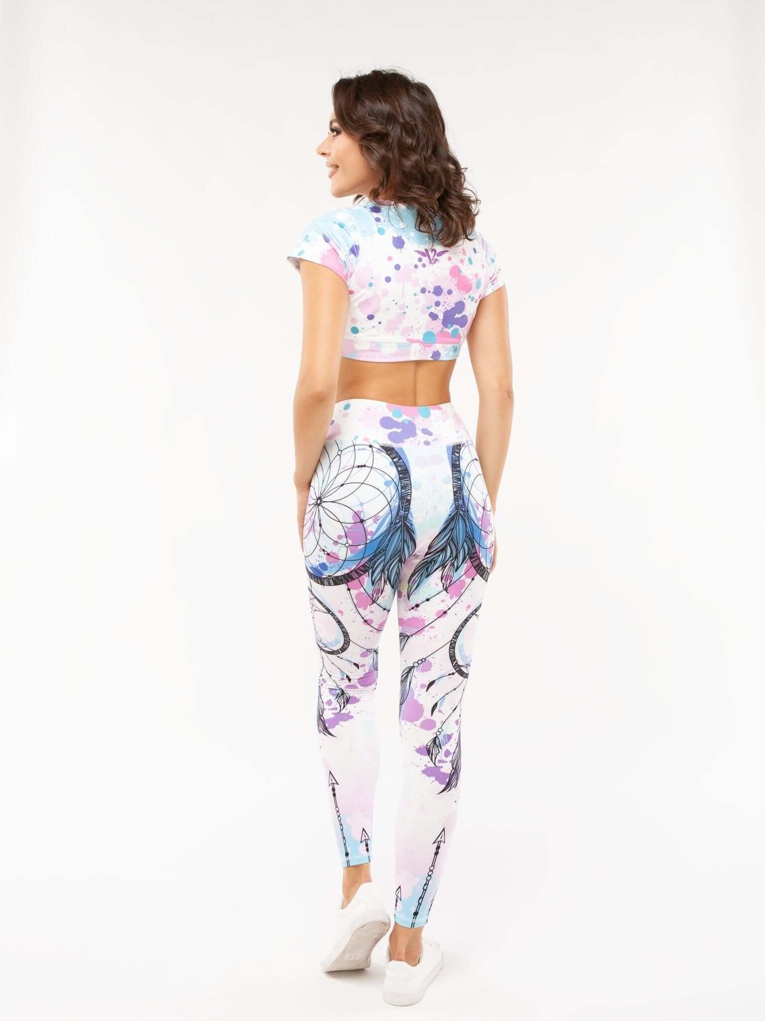 High Fashion Printed Sports Bra  by Profit Outfits