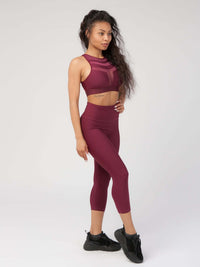 High Waist Tummy Control Capri  by Profit Outfits