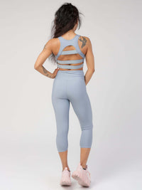 High Waist Tummy Control Capri  by Profit Outfits