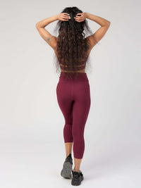 High Waist Tummy Control Capri  by Profit Outfits