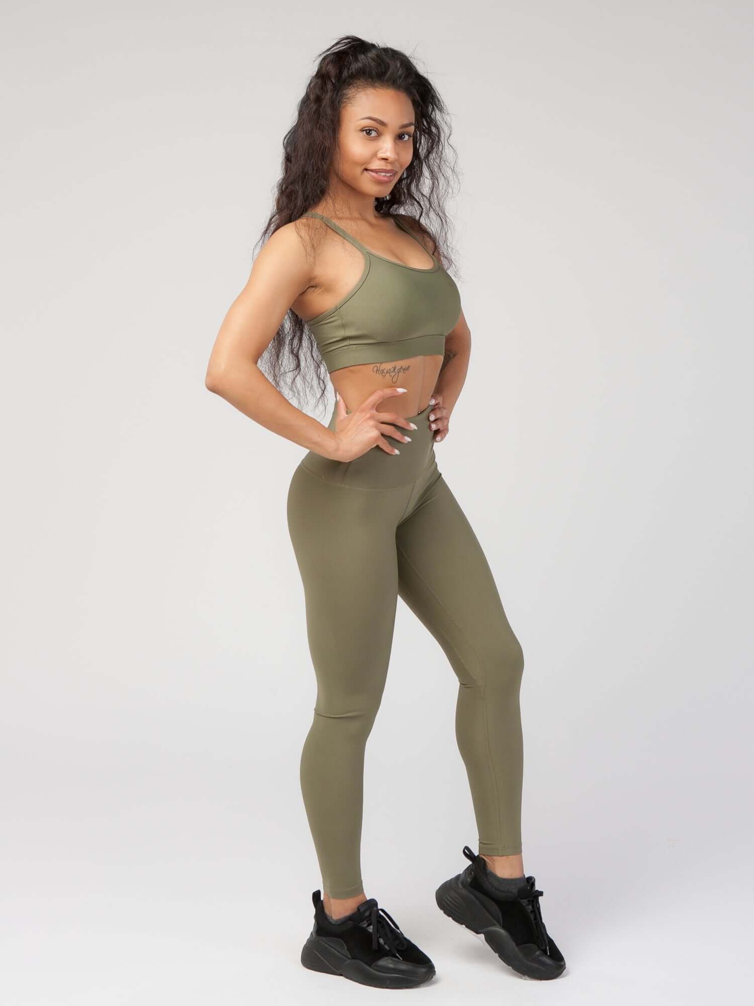High Waist Tummy Control Legging  by Profit Outfits