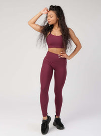 Knotted Back Sports Bra  by Profit Outfits