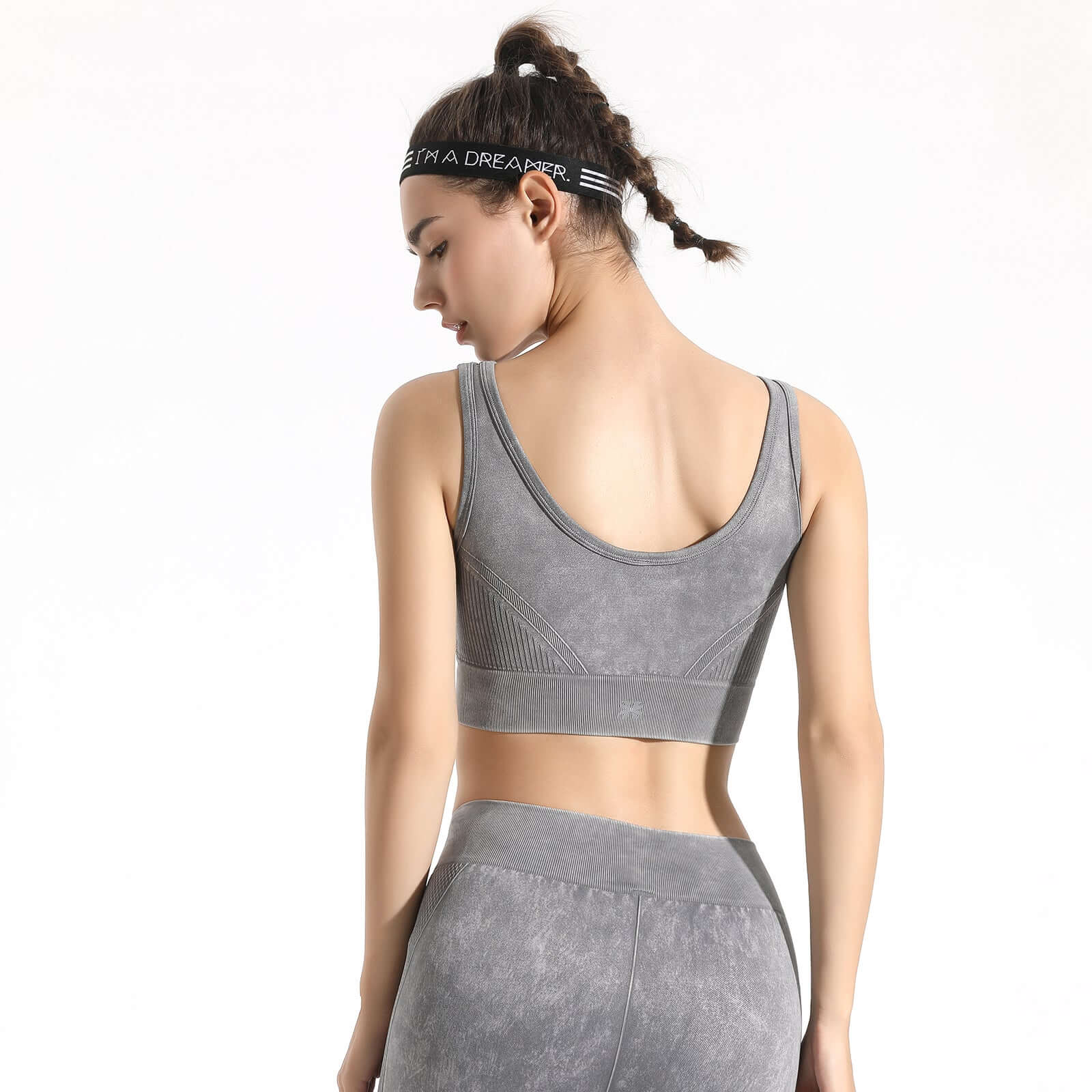 Melange Sports Bra  by Profit Outfits