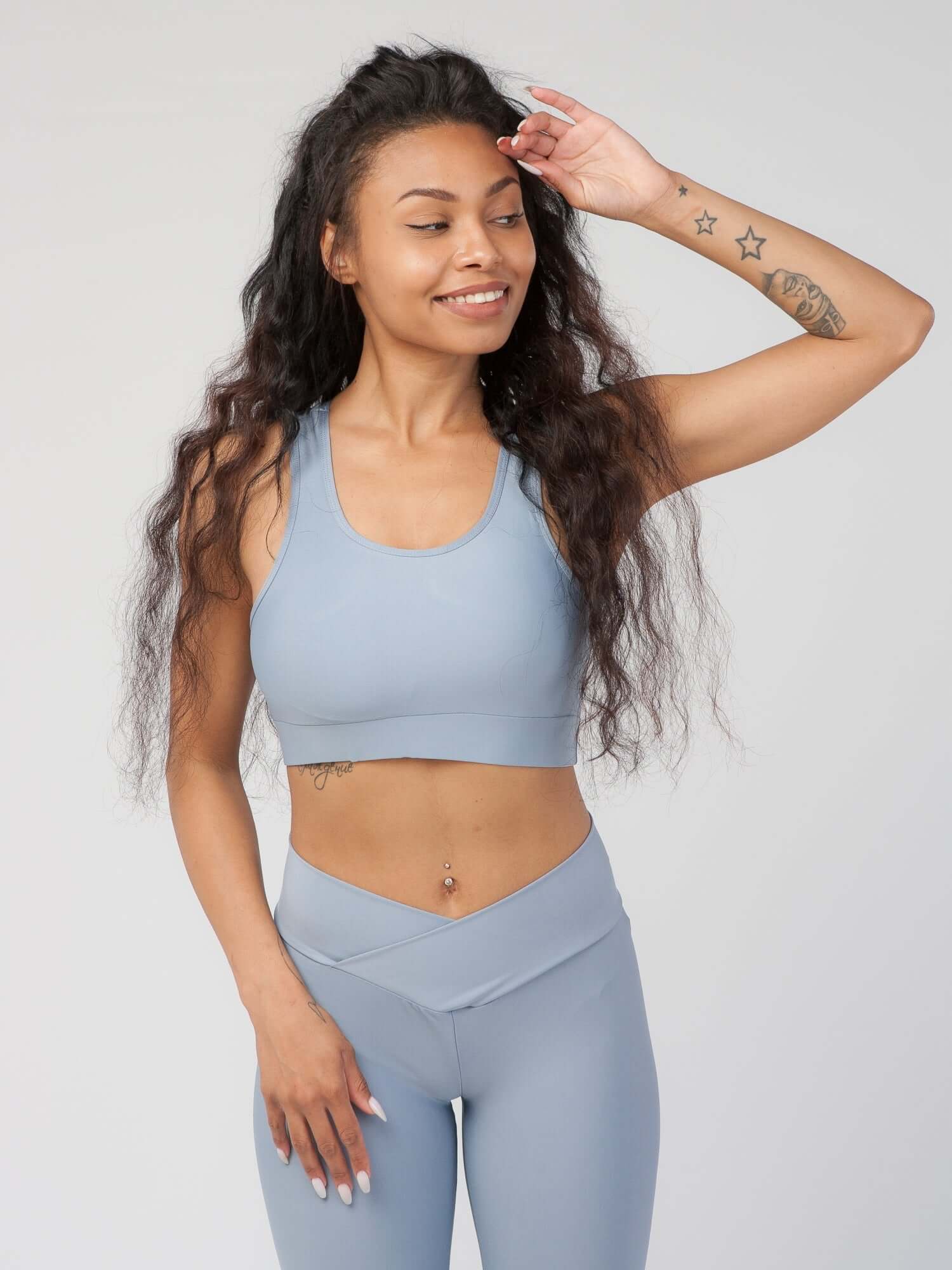 Racerback Full Support Sports Bra  by Profit Outfits