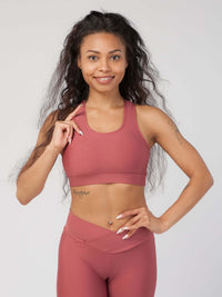 Racerback Full Support Sports Bra  by Profit Outfits