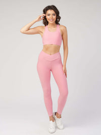 Racerback Full Support Sports Bra  by Profit Outfits