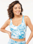 Tie Dye Yoga Sports Bra  by Profit Outfits