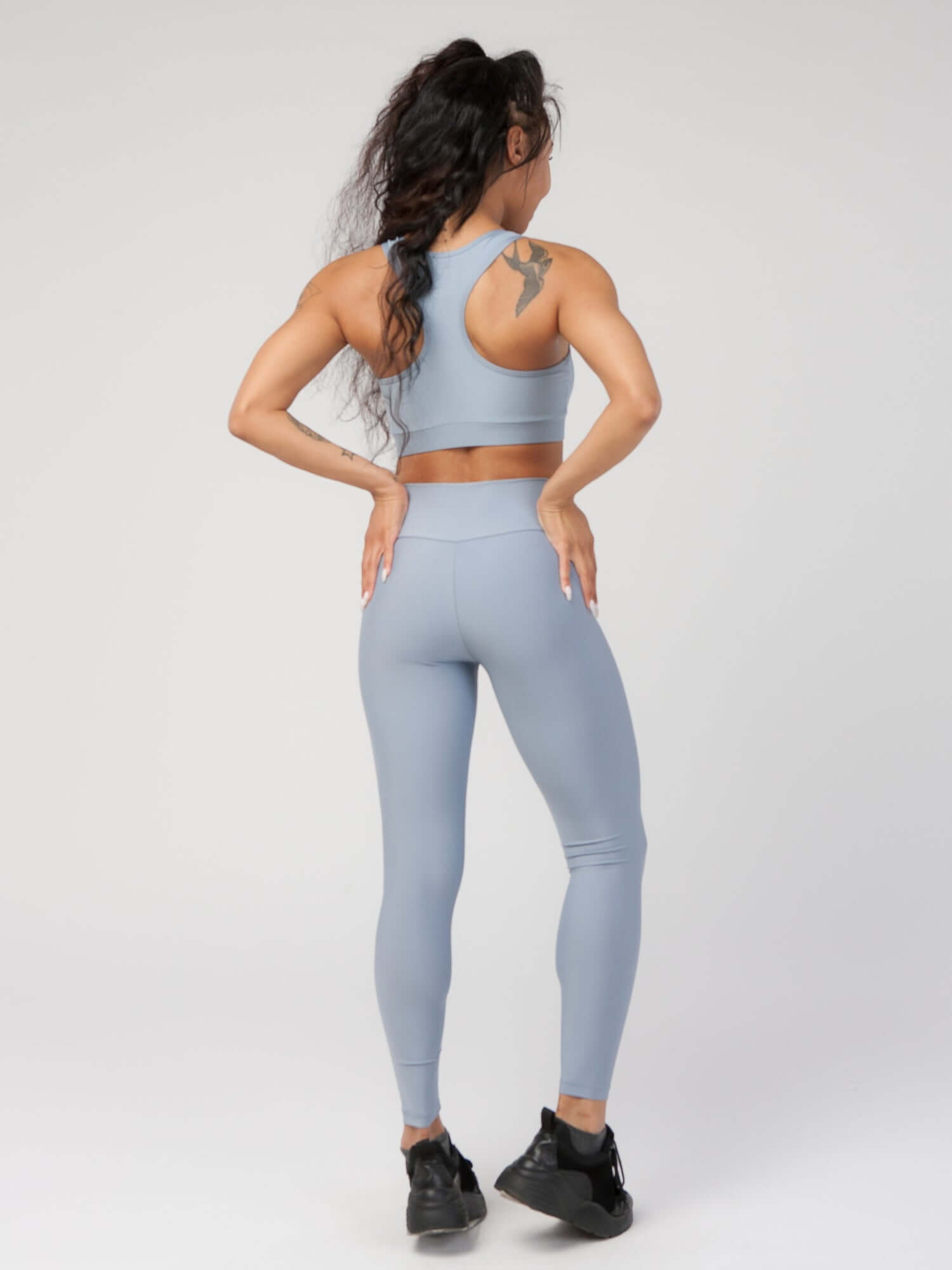 V Front High Waist Legging  by Profit Outfits
