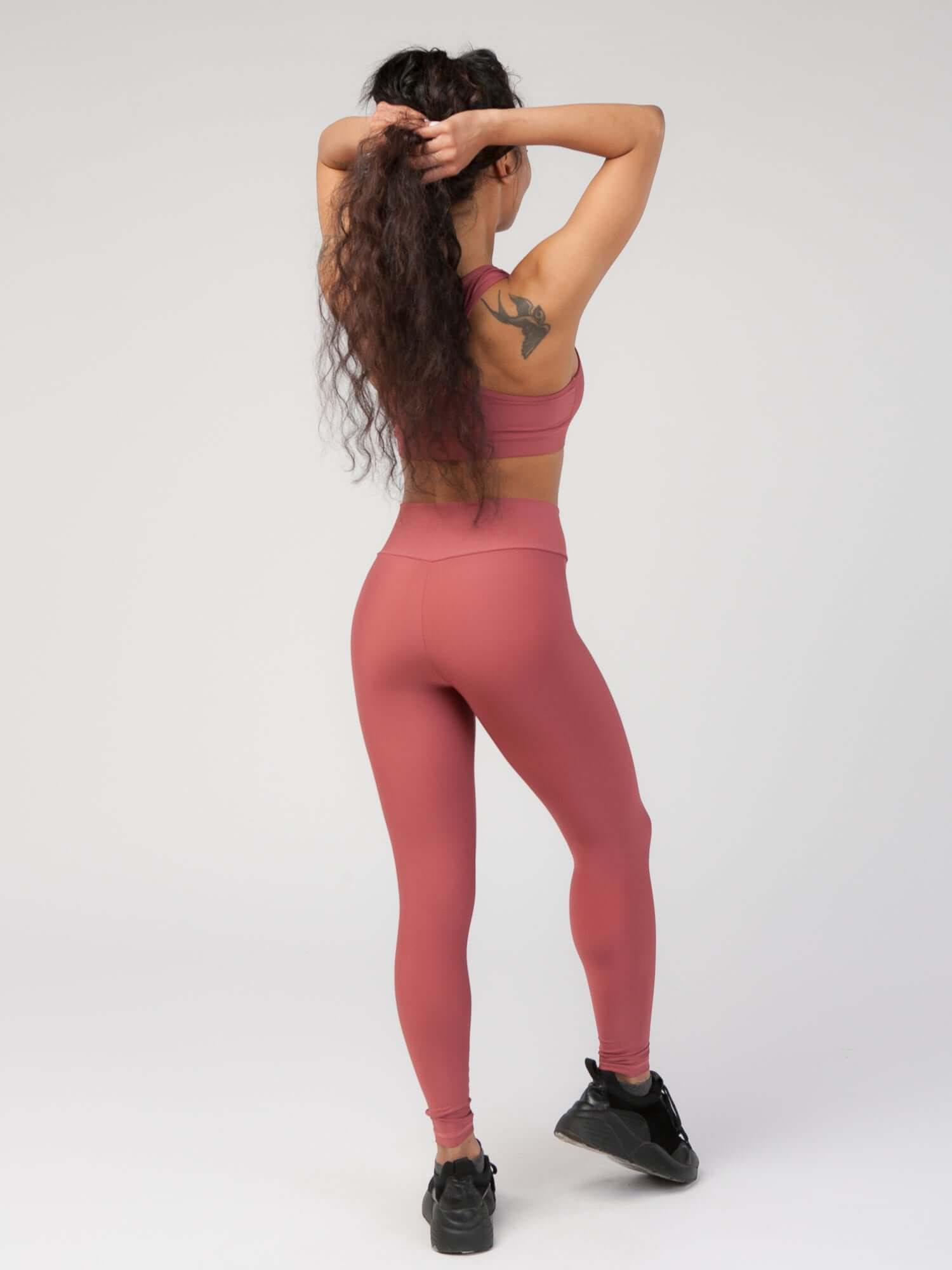 V Front High Waist Legging  by Profit Outfits