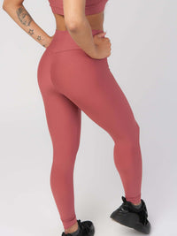 V Front High Waist Legging  by Profit Outfits