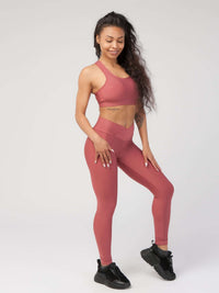 V Front High Waist Legging  by Profit Outfits