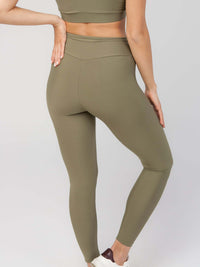 V Front High Waist Legging  by Profit Outfits