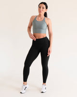 Pro-Fit Basic High Waist Tummy Control Butt Lifting Legging - Profit Outfits