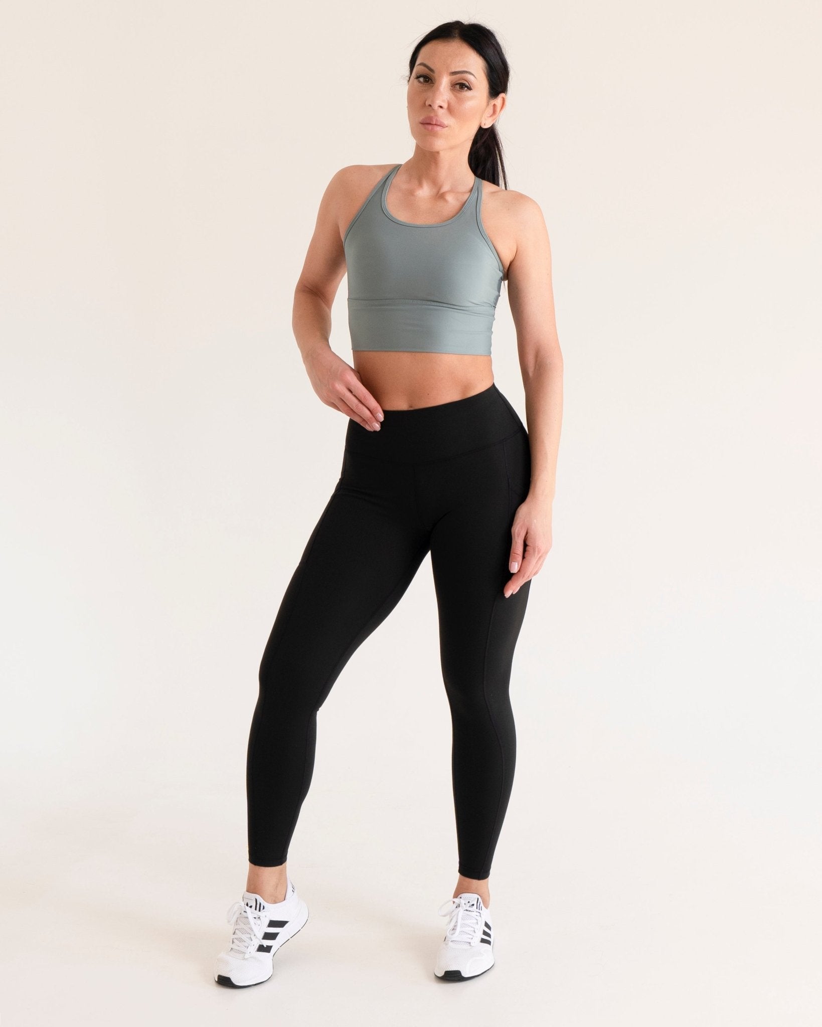 Pro-Fit Basic High Waist Tummy Control Butt Lifting Legging - Profit Outfits