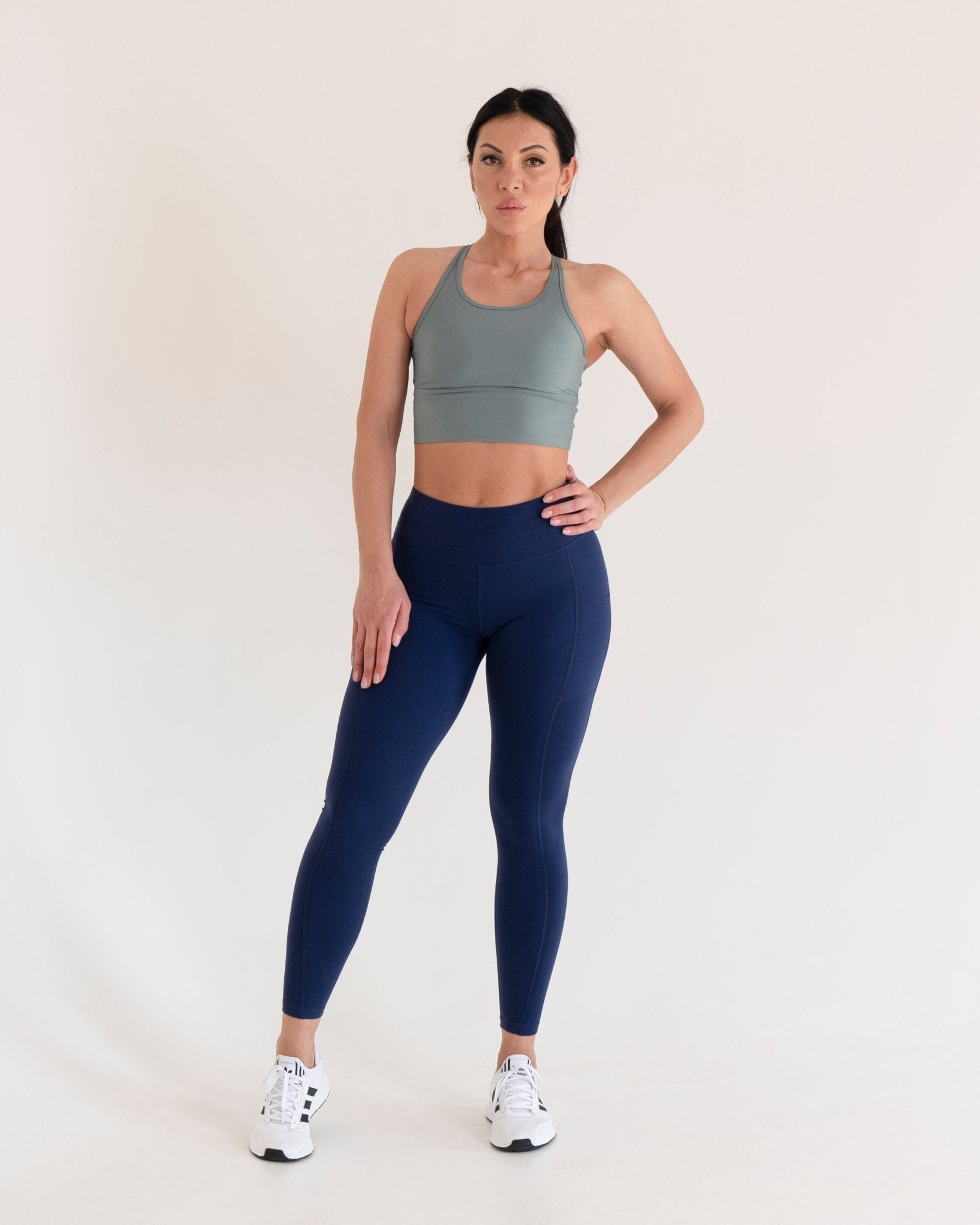 Pro-Fit Basic High Waist Tummy Control Butt Lifting Legging - Profit Outfits