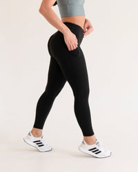 Pro-Fit Basic High Waist Tummy Control Butt Lifting Legging - Profit Outfits