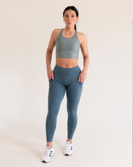 Pro-Fit Basic High Waist Tummy Control Butt Lifting Legging - Profit Outfits