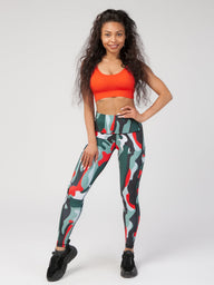 Pro-Fit High Fashion Printed Legging - Profit Outfits