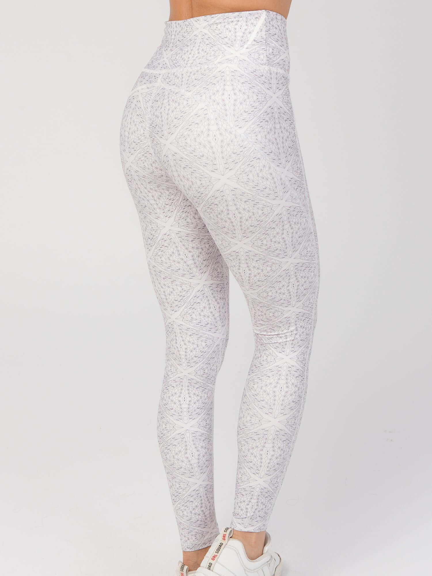 High Fashion Printed Legging (K9998Y-White Star-S) - Activewear | Legging | Starting at $16.5 from Profit Outfits