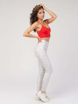 High Fashion Printed Legging (K9998Y-White Star-S) - Activewear | Legging | Starting at $16.5 from Profit Outfits