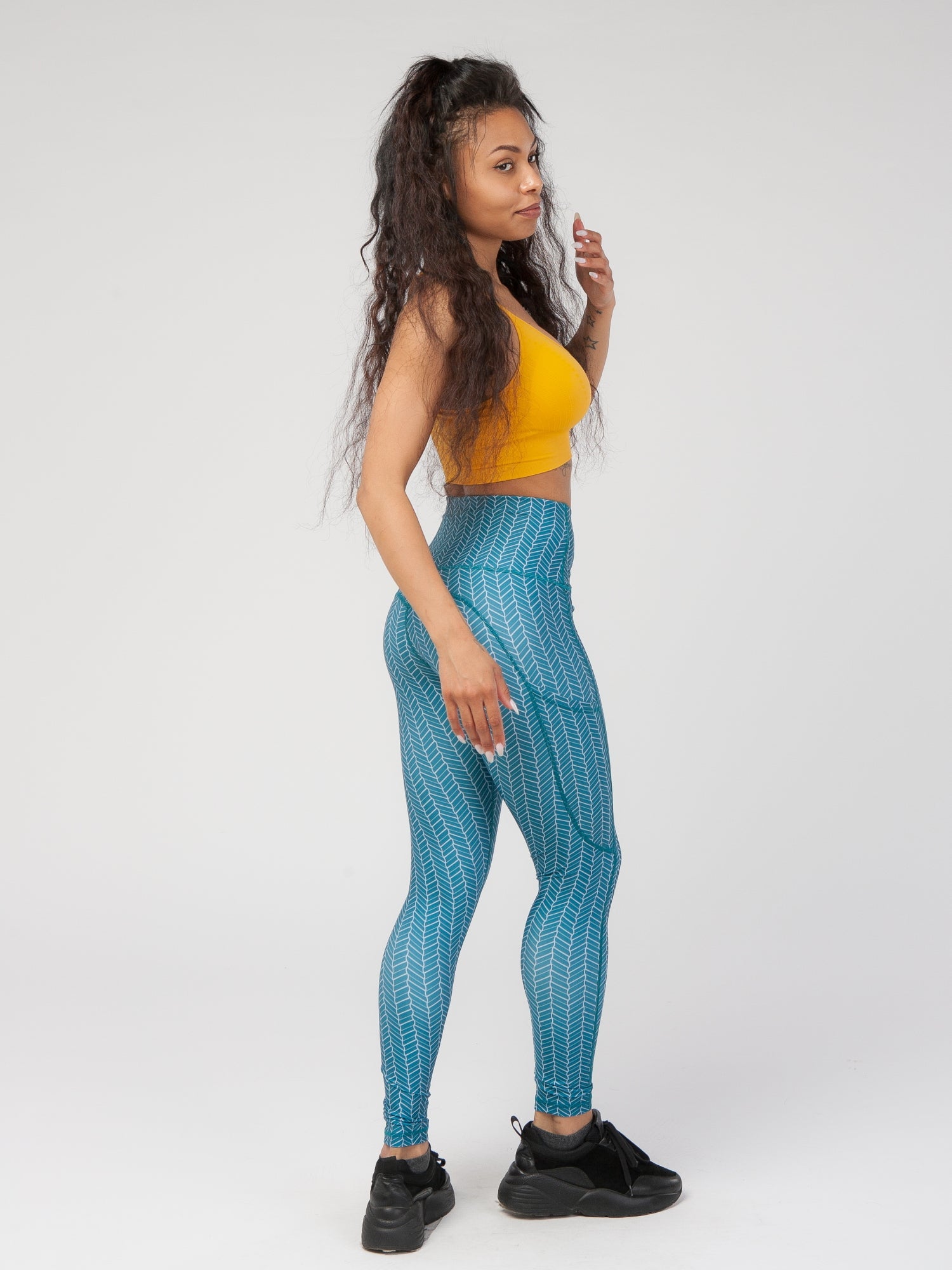 Pro-Fit High Fashion Printed Legging - Profit Outfits