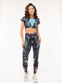 Pro-Fit High Fashion Printed Sports Bra - Profit Outfits