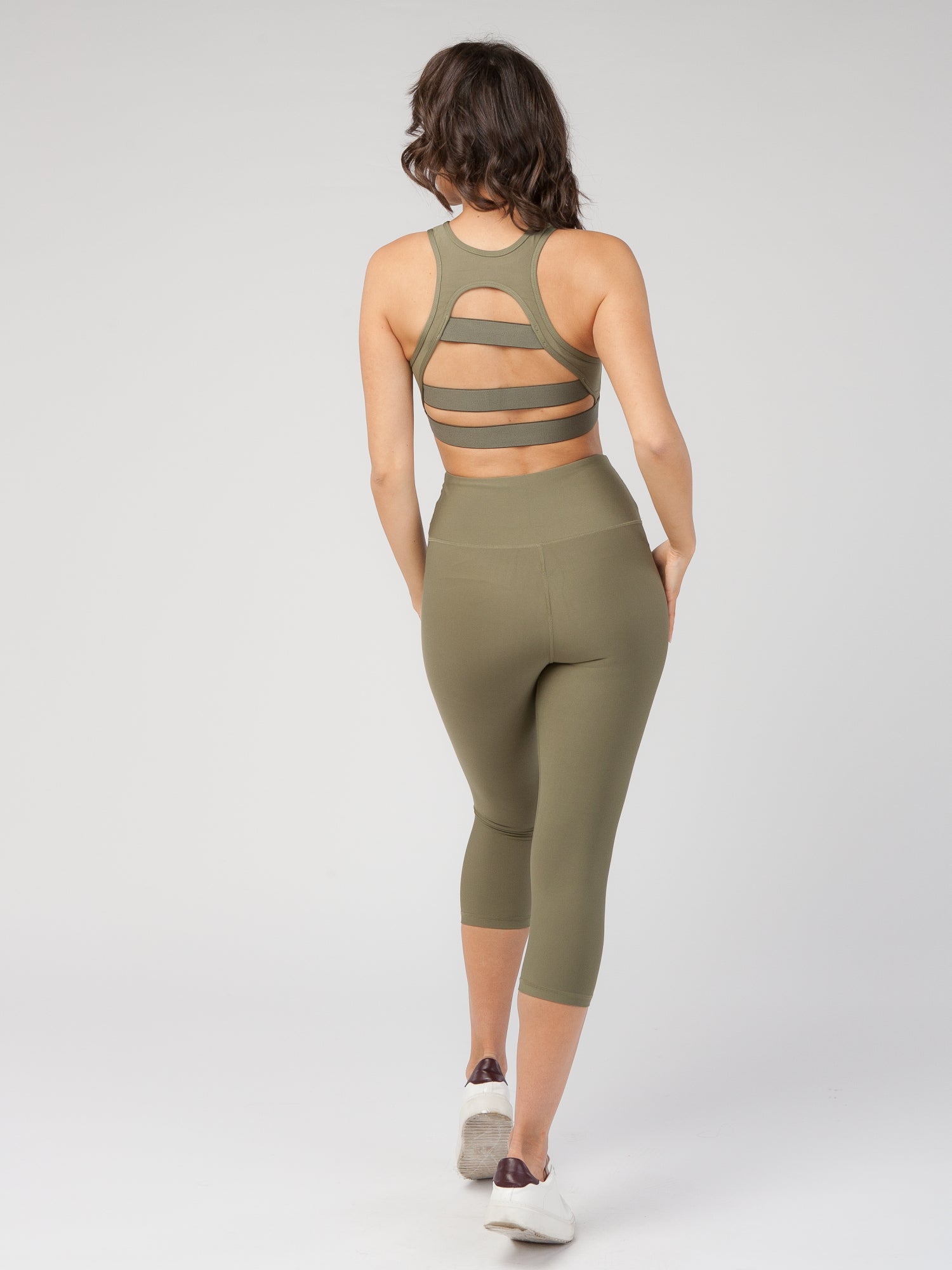 High Waist Tummy Control Capri