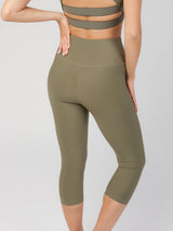 High Waist Tummy Control Capri