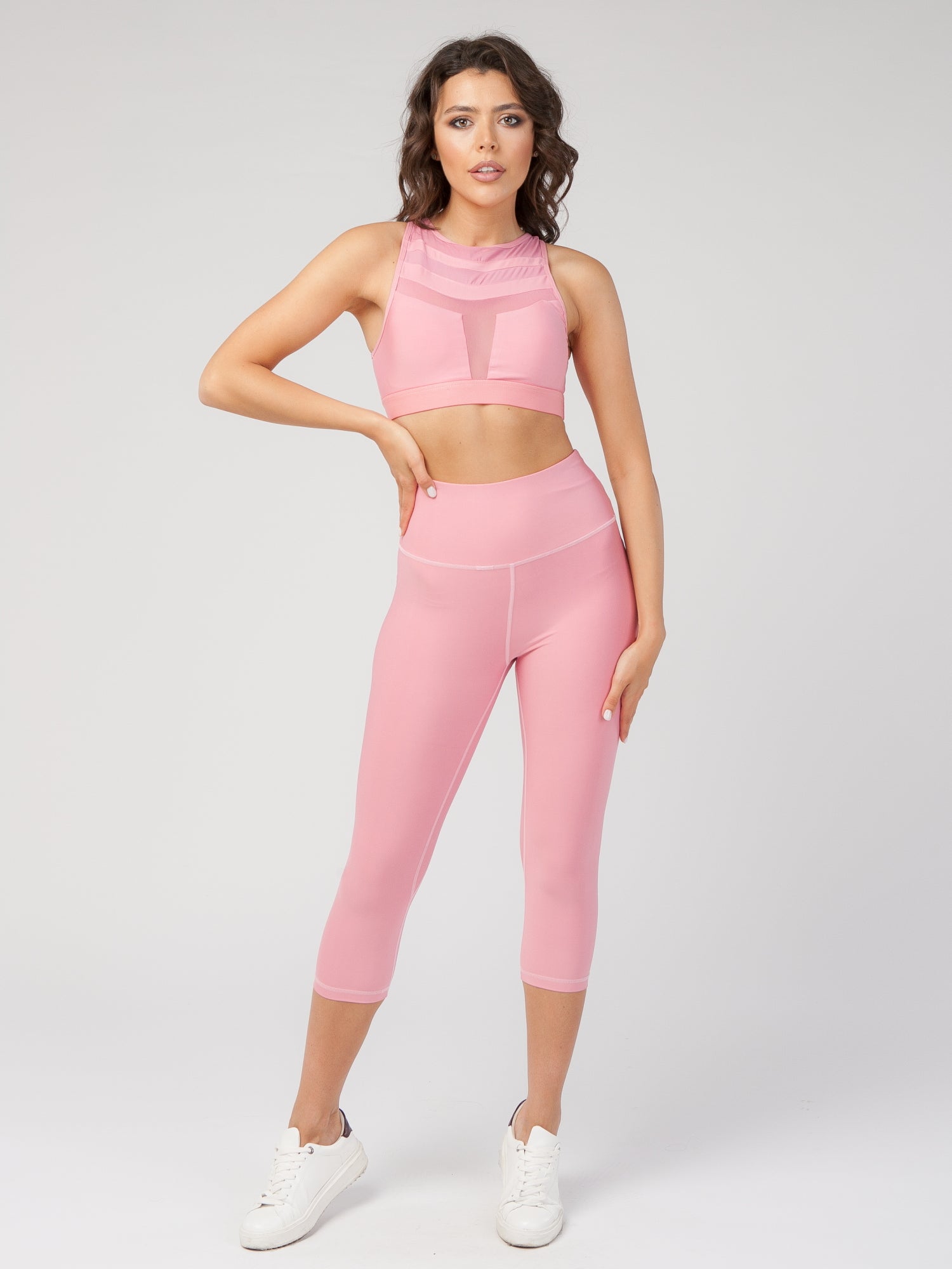 High Waist Tummy Control Capri