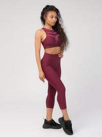 High Waist Tummy Control Capri