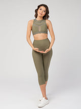 High Waist Tummy Control Capri