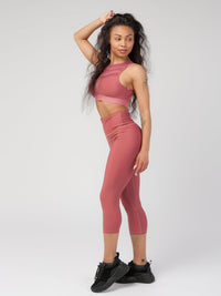 High Waist Tummy Control Capri