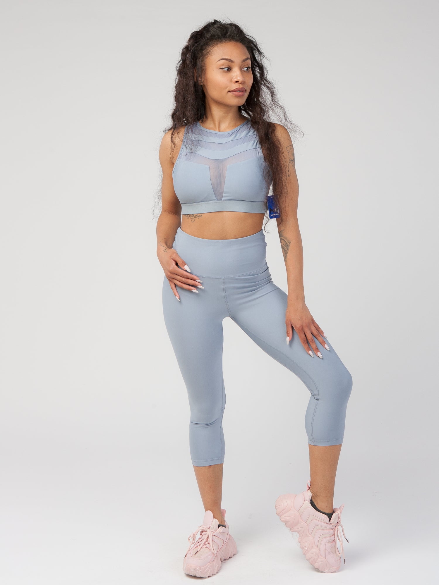 High Waist Tummy Control Capri