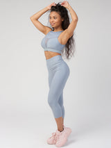 High Waist Tummy Control Capri