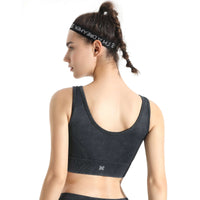 Melange Sports Bra (AMI901B-BLACK-L) - Activewear | Sports Bra | Starting at $13.5 from Profit Outfits