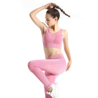 Melange Sports Bra (AMI901B-PINK-L) - Activewear | Sports Bra | Starting at $13.5 from Profit Outfits