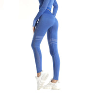 Seamless High Fashion Legging (AMI902L-BLUE-S) - Activewear | Legging | Starting at $16.5 from Profit Outfits