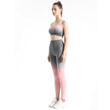 Pro-Fit Soft Touch Ombre Sports Bra - Profit Outfits