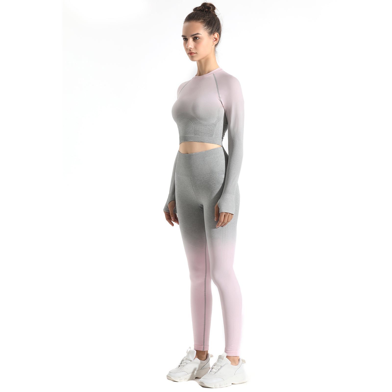 Pro-Fit Soft Touch Ombre Sports Top - Profit Outfits