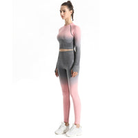 Pro-Fit Soft Touch Ombre Sports Top - Profit Outfits