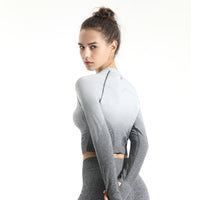 Pro-Fit Soft Touch Ombre Sports Top - Profit Outfits